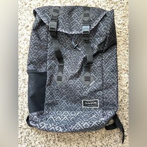 Dakine backpack, weather resistant, Color: Gray & Black